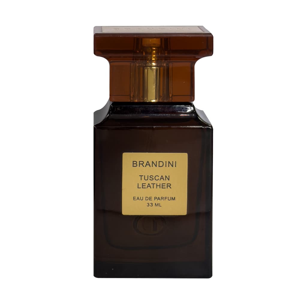 عطر جیبی زنانه و مردانه برندینی مدل Tuscan Leather حجم 33 میلی لیتر — تصویر ۲