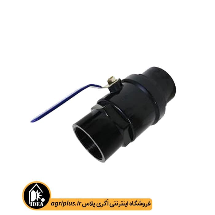 شیر گازی پلیمری ۱/۲ اینچ دسته فلزی