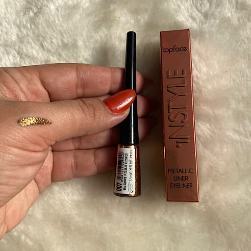 خط چشم تاپ فیس متالیک اینستایلInstyle Metallic Liner003 حجم 3/5 میل — تصویر ۲