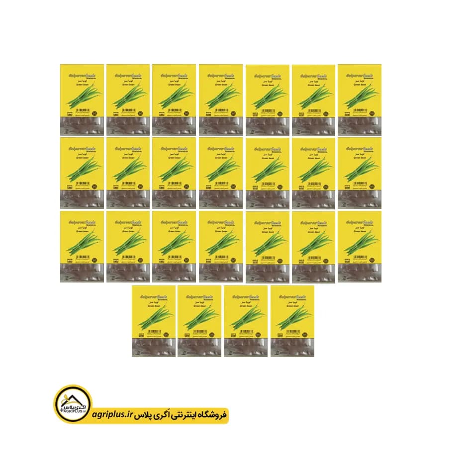 بذر لوبیا سبز بسته بندی خانگی — تصویر ۵