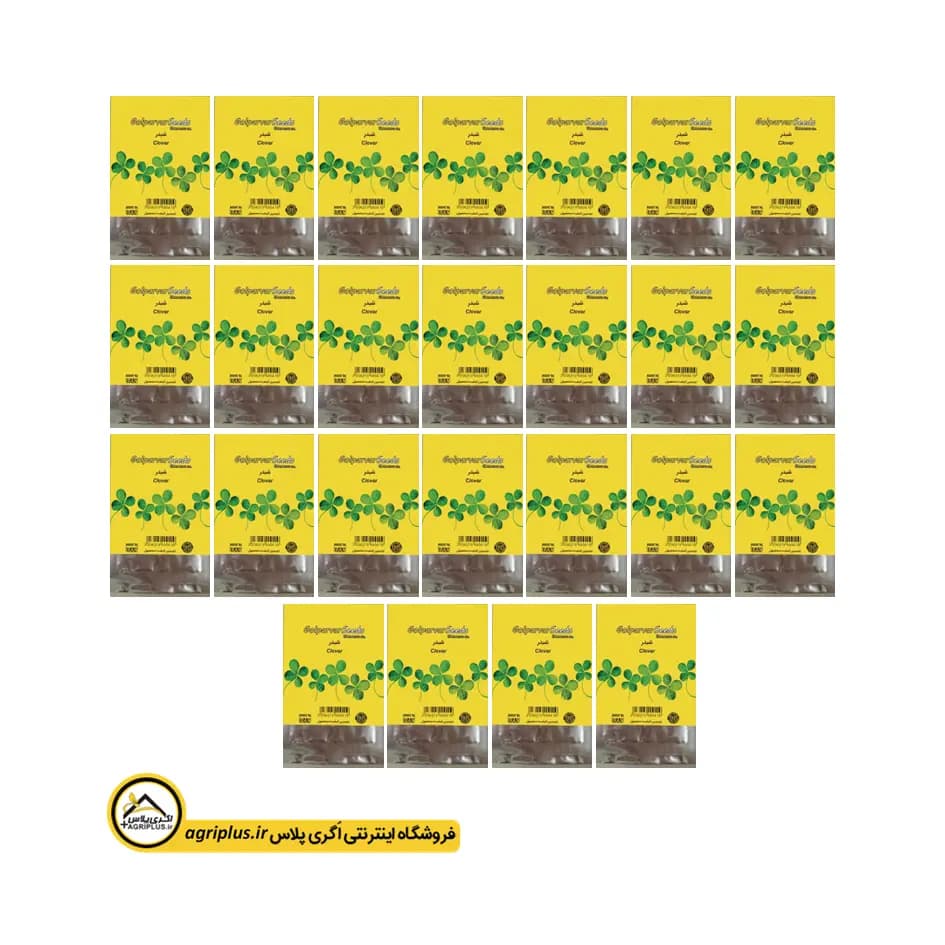 بذر شبدر خوراکی بسته بندی خانگی — تصویر ۳