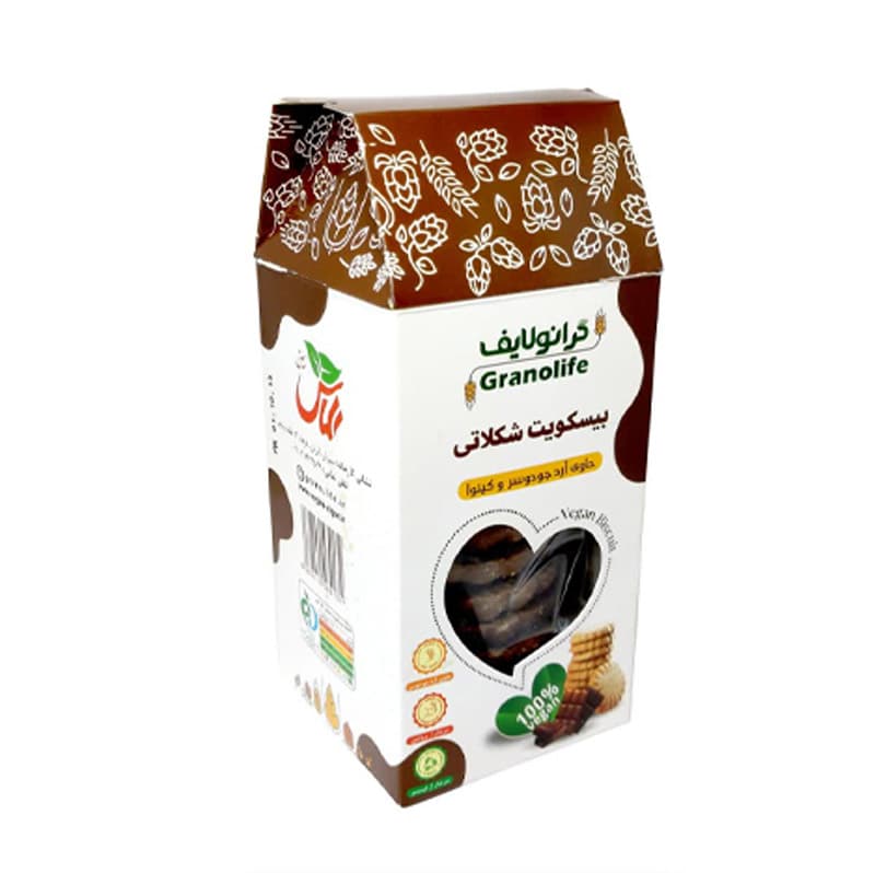 بیسکوییت شکلاتی وگان ویگر 200 گرم