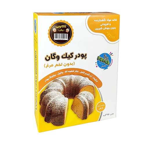 پودر کیک کاکائویی پونا وزن 450 گرم