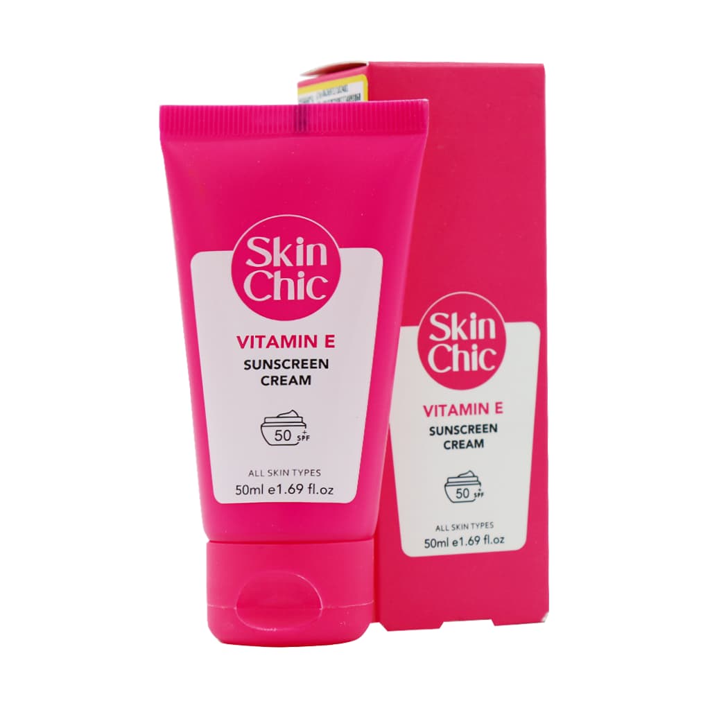 کرم ضد آفتاب ویتامین E SPF50 اسکین شیک 50 میلی لیتر — تصویر ۲
