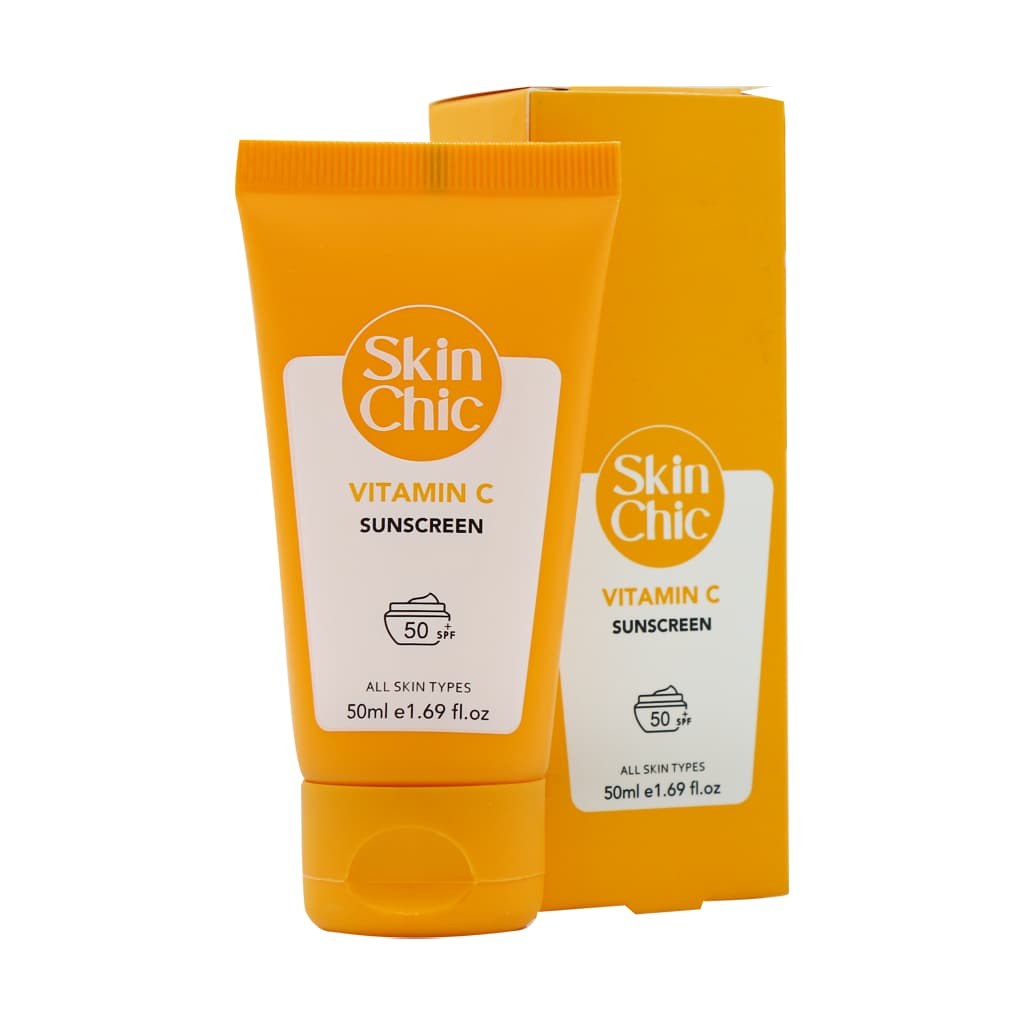 کرم ضد آفتاب SPF50 ویتامین C اسکین شیک 50 میلی لیتر — تصویر ۲