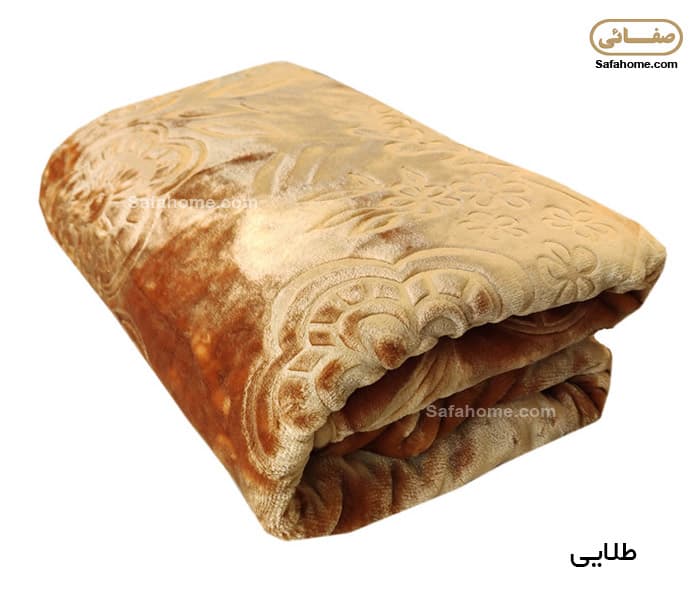 پتو خانگی نیکوباف مدل الماس یک نفره — تصویر ۵