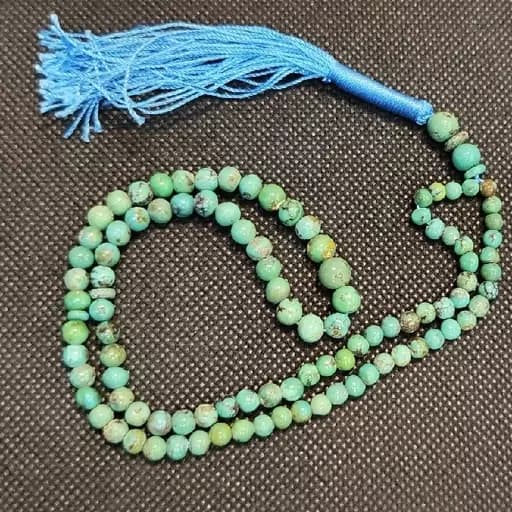تسبیح فیروزه نیشابور 100 تایی درجه یک — تصویر ۲