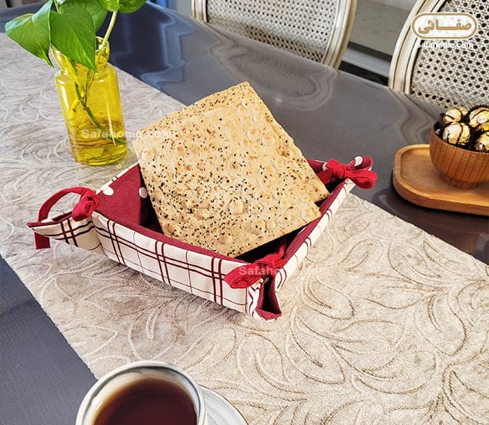 طلق رومیزی 2 میلی‌متر عرض 100 مدل آرگو بافت دار — تصویر ۷
