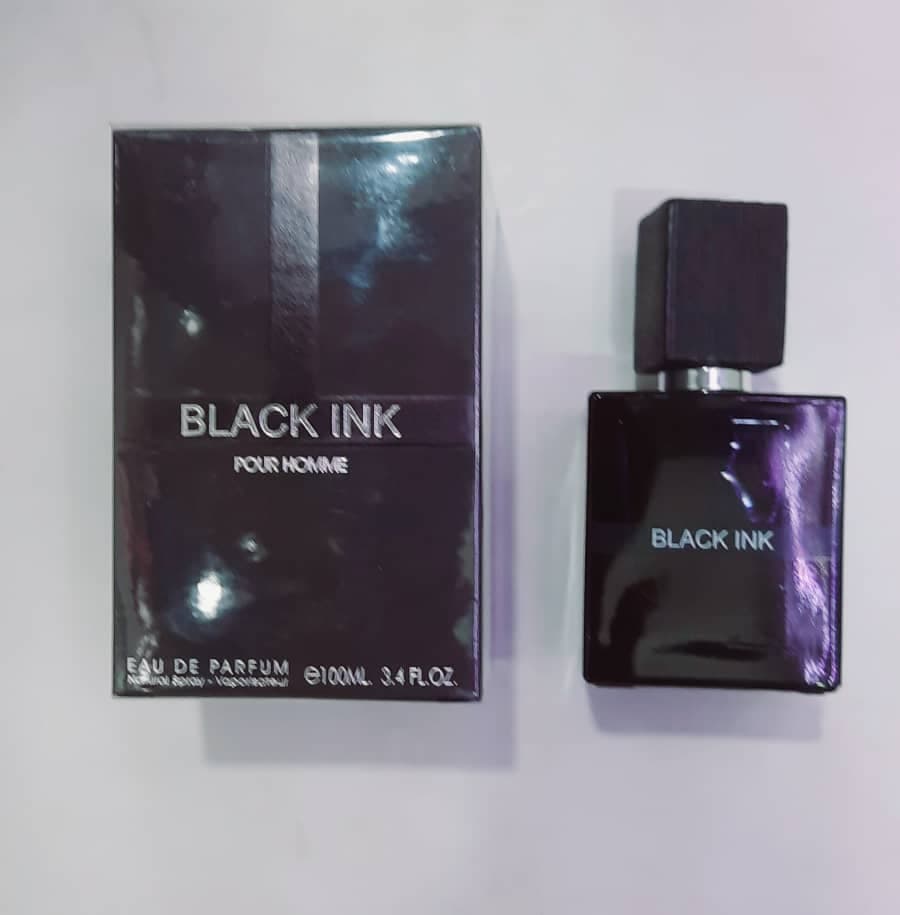 ادکلن فراگرانس ورد مدل بلک اینک Fragrance world Black inkحجم 100میل