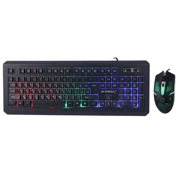 ست ماوس و کیبورد سیمی گیمینگ XP12300