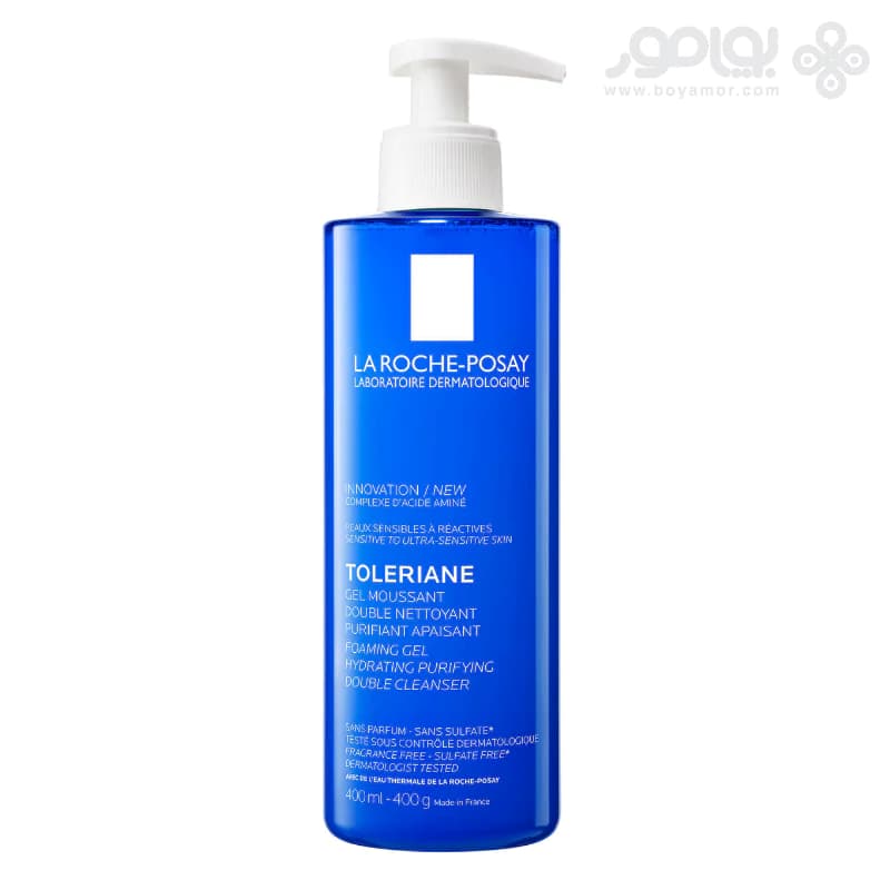 ژل شستشوی پوست حساس لاروش پوزای مدل TOLERIANE حجم 400 میل — تصویر ۶