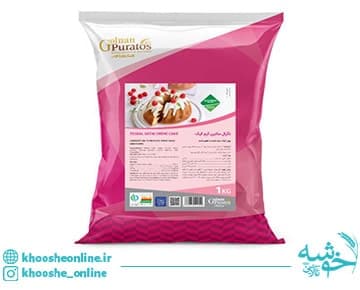 تگرال ساتین کرم کیک 1 کیلویی گلنان پوراتوس