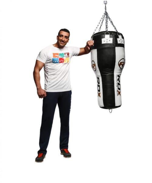 کیسه بوکس چرم UPPERCUT RDX — تصویر ۳