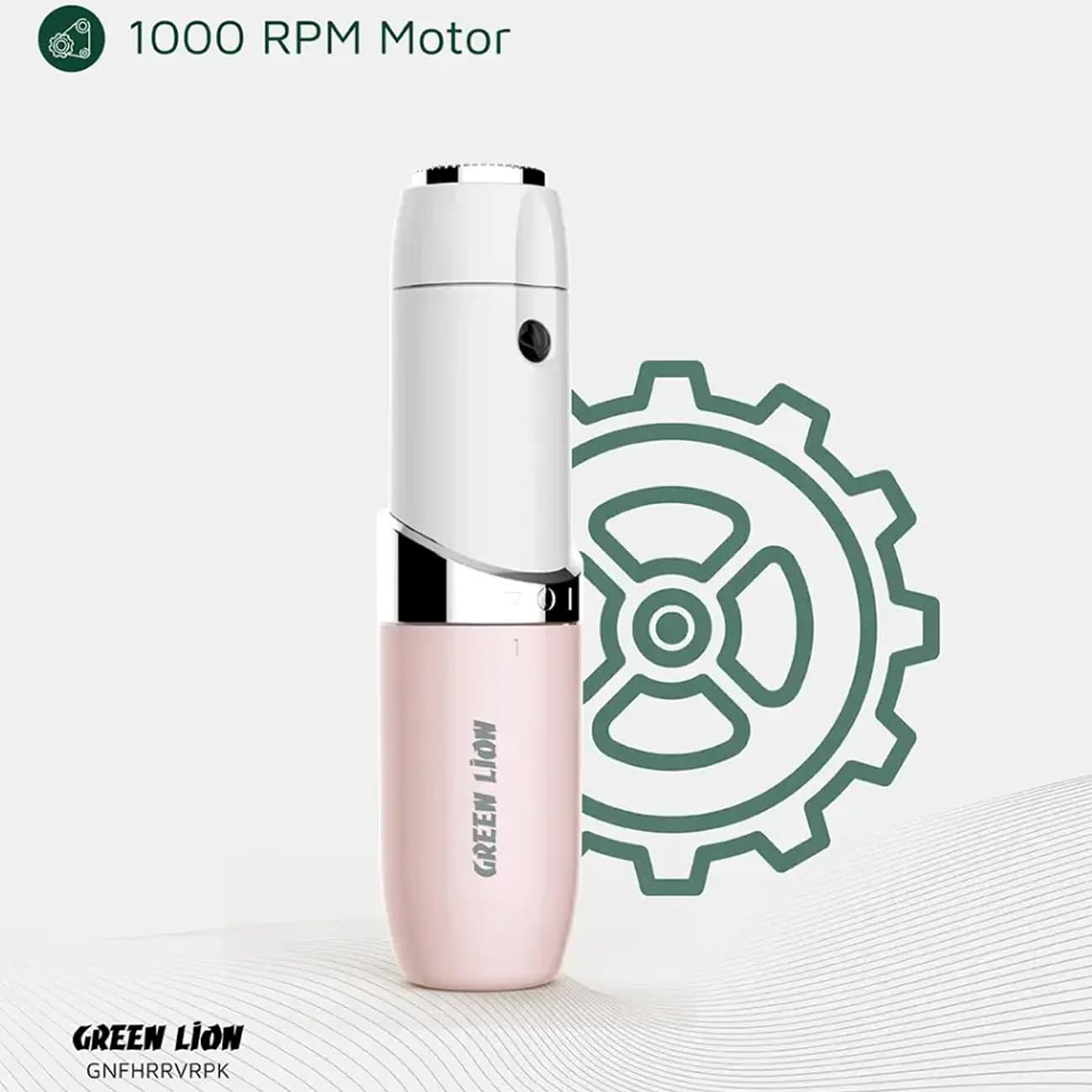 ماشین اصلاح صورت گرین لاین (Green Lion) مخصوص بانوان مدل GL-TM30 GNFHRRVRPK — تصویر ۴