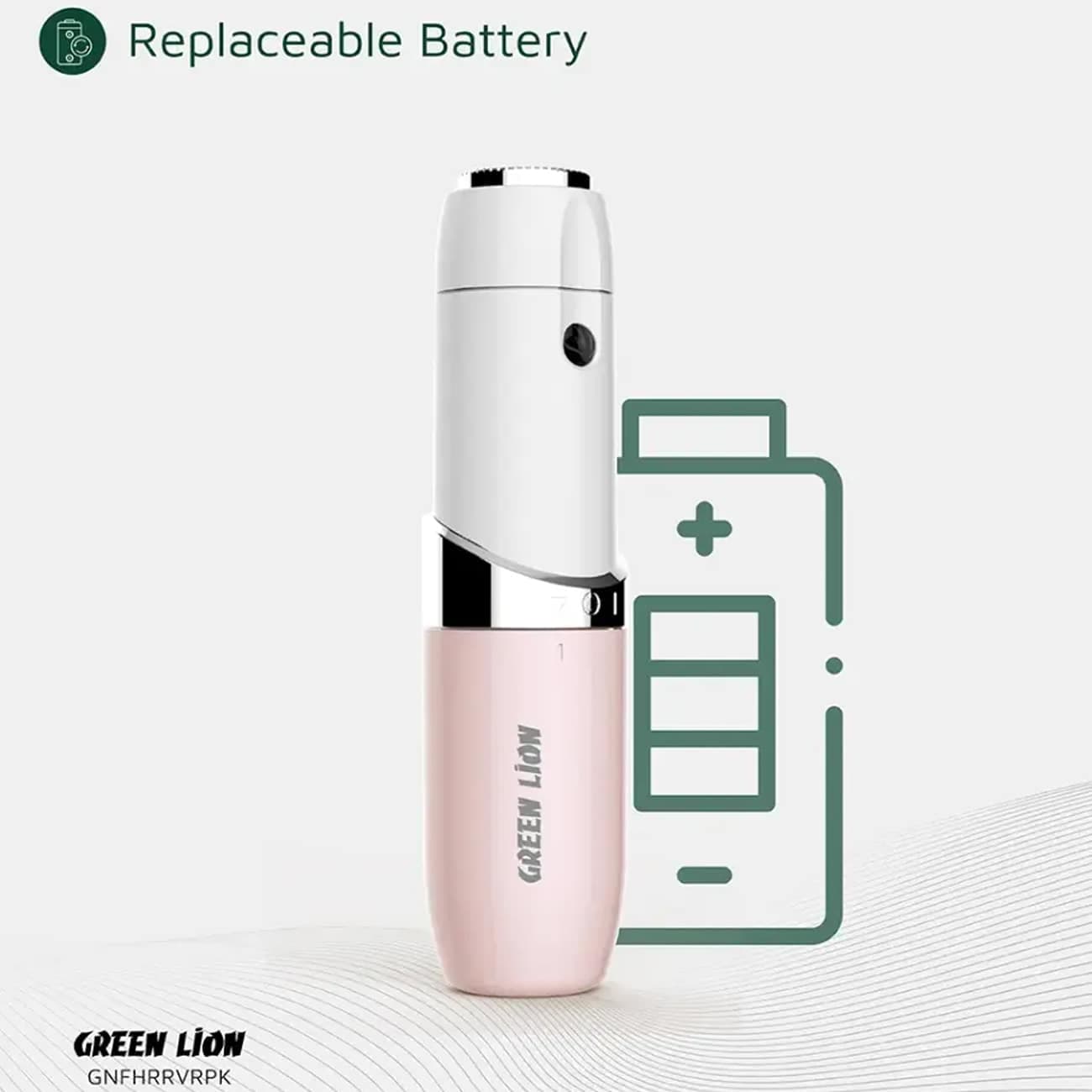 ماشین اصلاح صورت گرین لاین (Green Lion) مخصوص بانوان مدل GL-TM30 GNFHRRVRPK — تصویر ۱۱