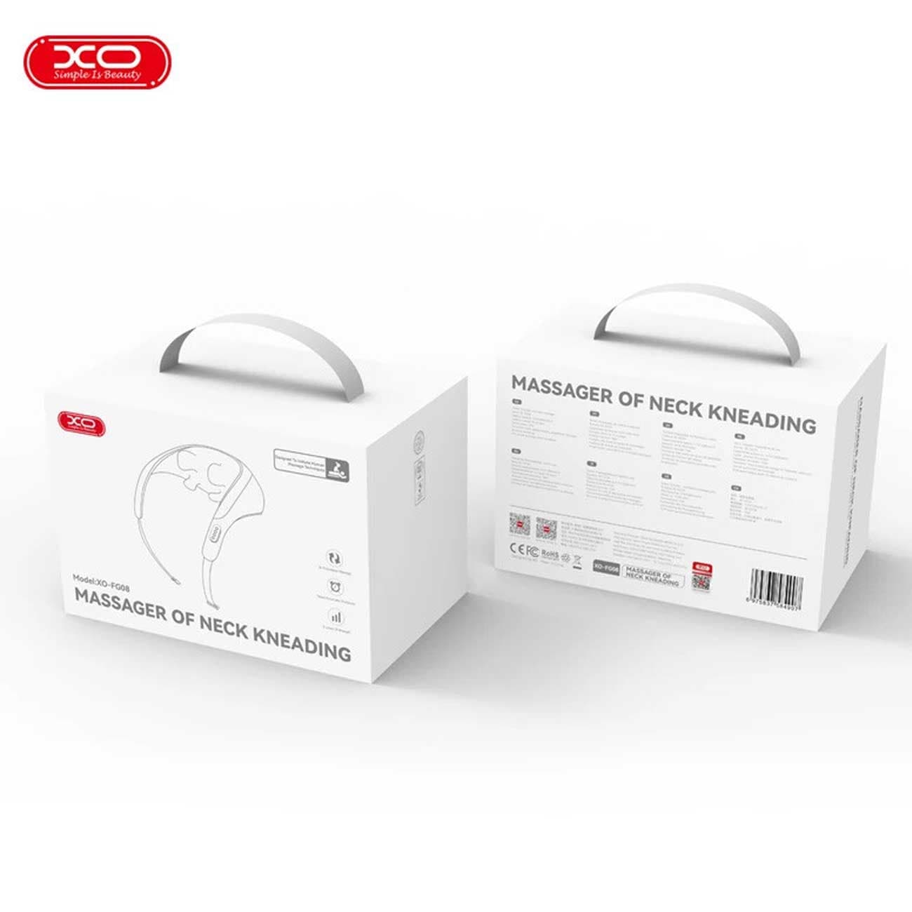ماساژور گردن شارژی ایکساو XO FG08 — تصویر ۵