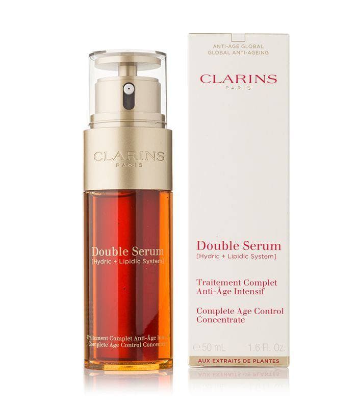 کنسانتره دابل سرم جوانساز و ضد چروک قوی کلارنس Clarins حجم 50 میل
