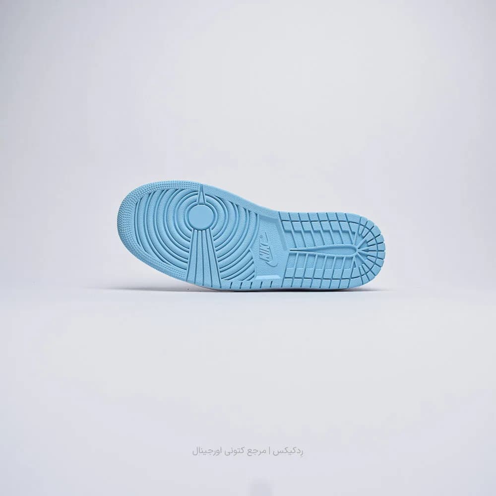 کتونی Nike مدل Air Jordan 1 Low “Blue Chill” – 553558-149 — تصویر ۳