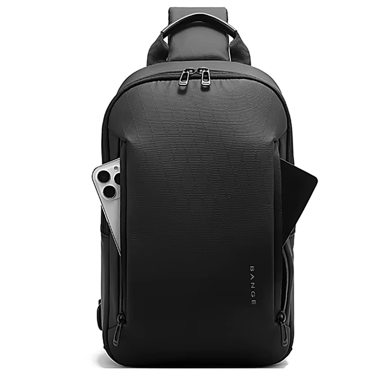 کیف کراس بادی مردانه بنج BANGE BG-3077 ضدآب — تصویر ۳