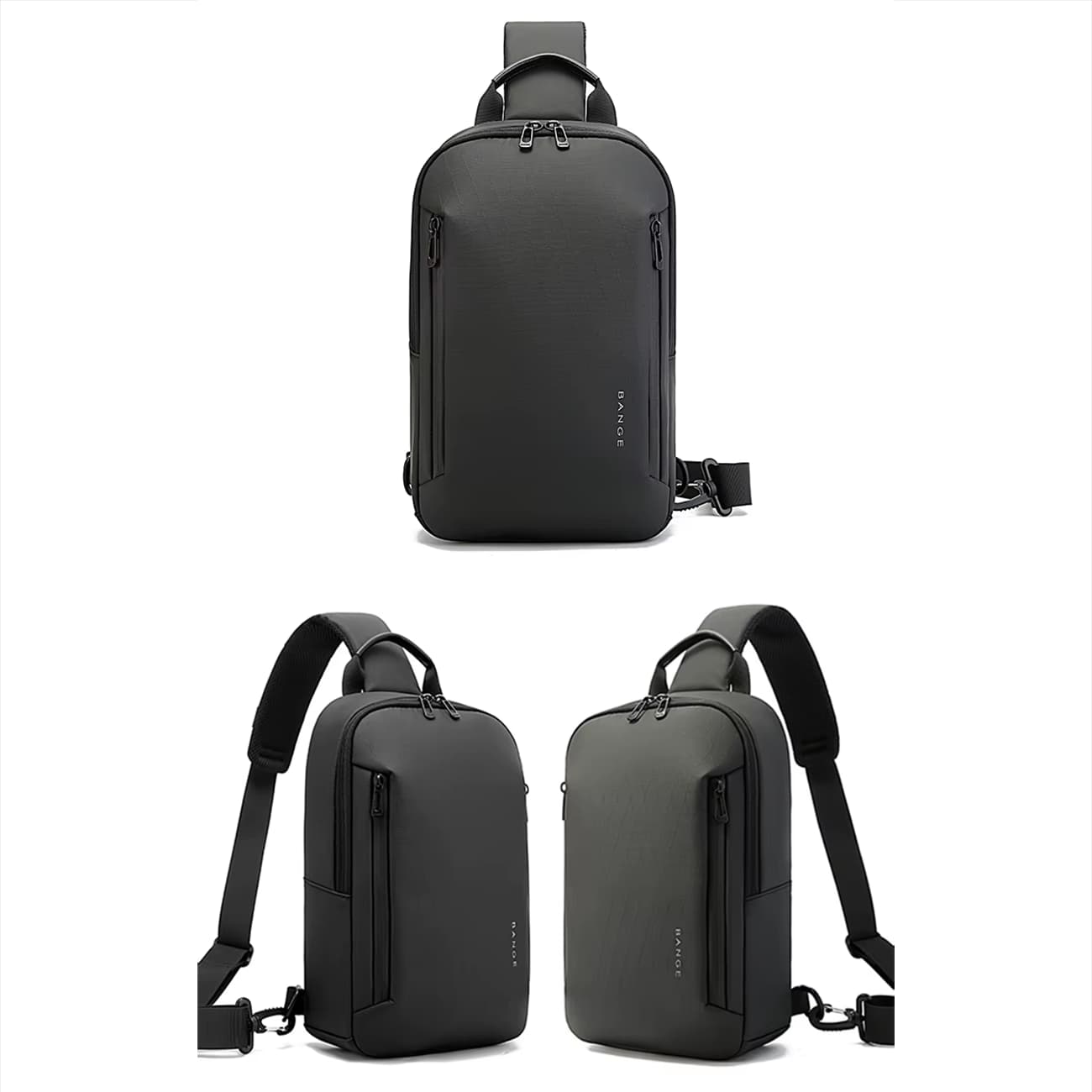 کیف کراس بادی مردانه بنج BANGE BG-3077 ضدآب — تصویر ۶