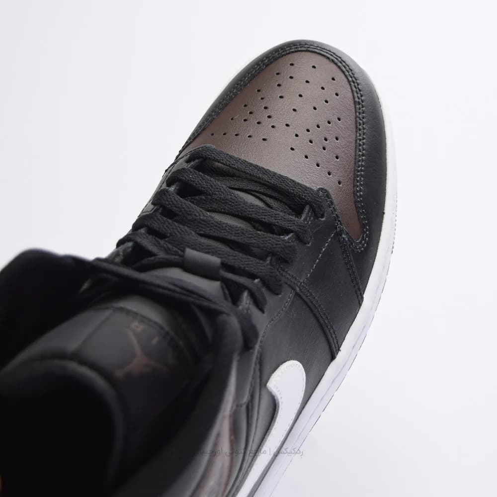 کتونی Nike مدل Air Jordan 1 Mid Baroque Brown – IO3392-237 — تصویر ۸