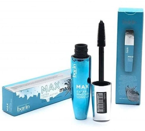 پک 2 عددی ریمل حجم دهنده فرچه ژله ای بارین barin مدل MAX EXTRA پوکه آبی — تصویر ۲