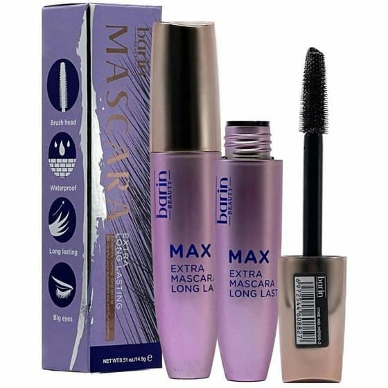ریمل حجم دهنده بارین بیوتی مدل مکس اکسترا MAX EXTRA — تصویر ۵