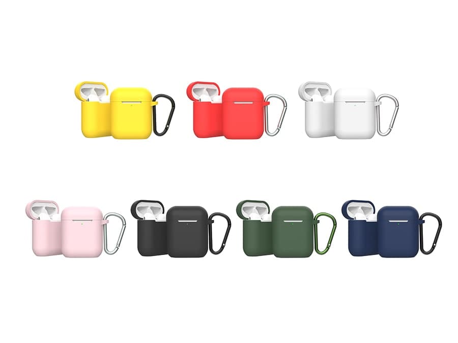 کاور سیلیکونی ایرپاد 1 و 2 اپل گرین Green Berlin Series Airpods/ Airpods 2 Silicone Case — تصویر ۲