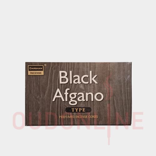 عود خوشبو کننده مخروطی دارشان Darshan مدل بلک افغان Black afgano