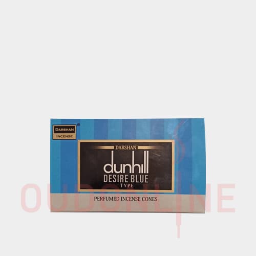 عود خوشبو کننده مخروطی دارشان Darshan مدل بلو دانهیل ( دانهیل آبی ) Dunhill desire blue