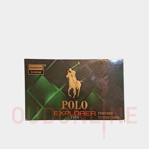 عود خوشبو کننده مخروطی دارشان Darshan مدل پلو اکسپولورر Polo explorer