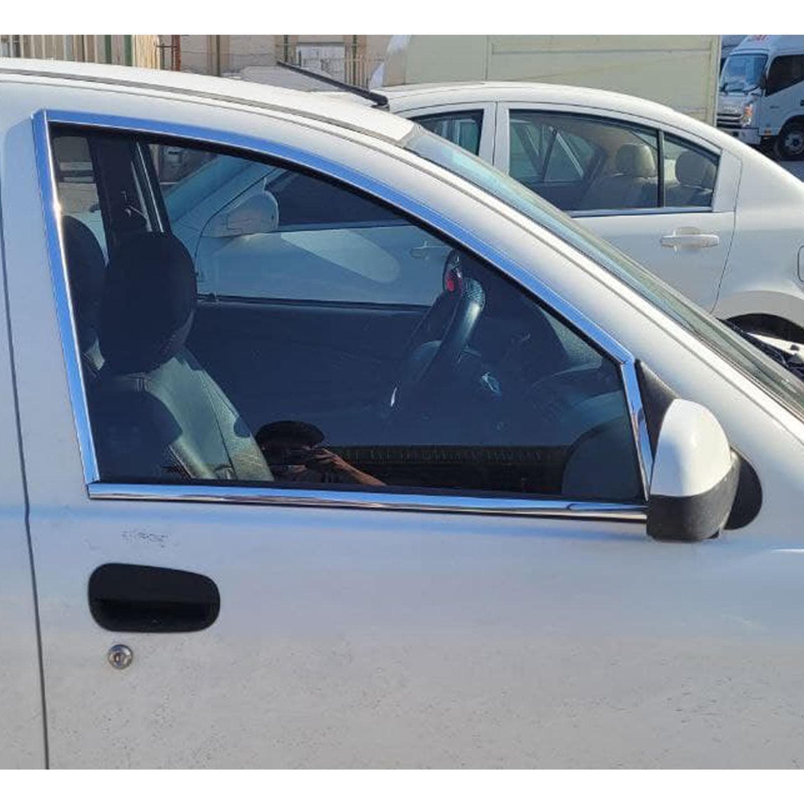 زه پنجره خودرو طرح استیل — تصویر ۲