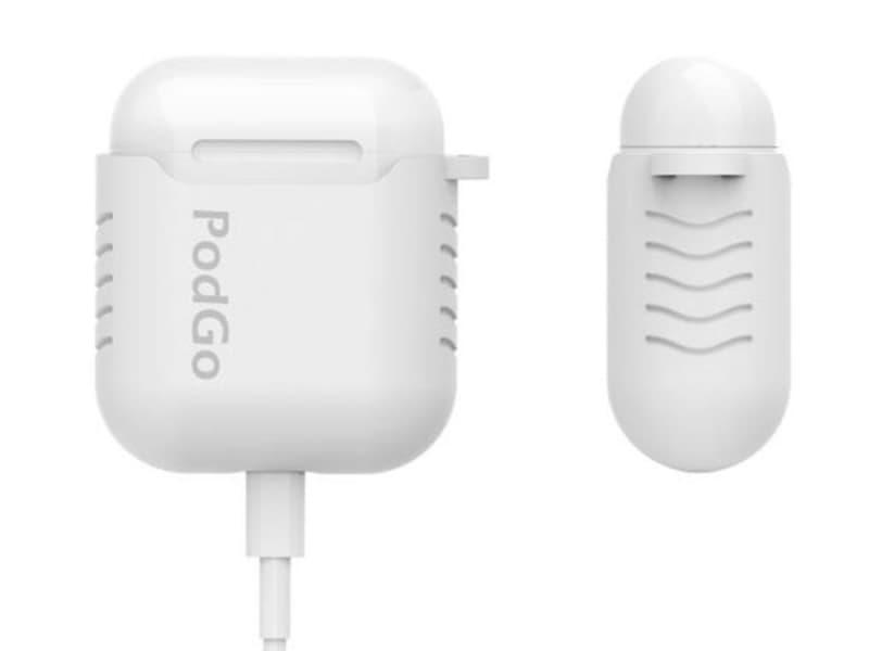 کاور سیلیکونی ایرپاد آها استایل AhaStyle PodGo Silicone Keychain Case Apple AirPods — تصویر ۷