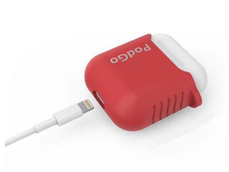کاور سیلیکونی ایرپاد آها استایل AhaStyle PodGo Silicone Keychain Case Apple AirPods — تصویر ۳