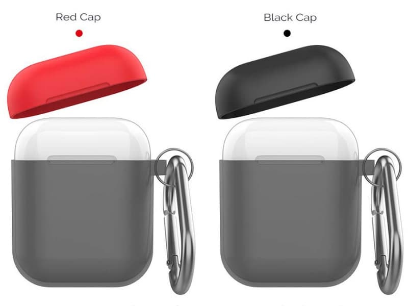 کاور سیلیکونی دو درب قلاب دار ایرپاد 1 و 2 آها استیل AHAStyle PT46 Case Airpods 1/2 — تصویر ۶