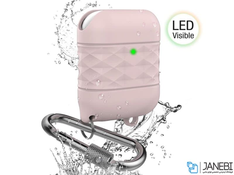 کاور محافظ قلاب دار ایرپاد 1 و 2 آها استایل AHA Style PT79 Case Airpods 2/1 — تصویر ۳
