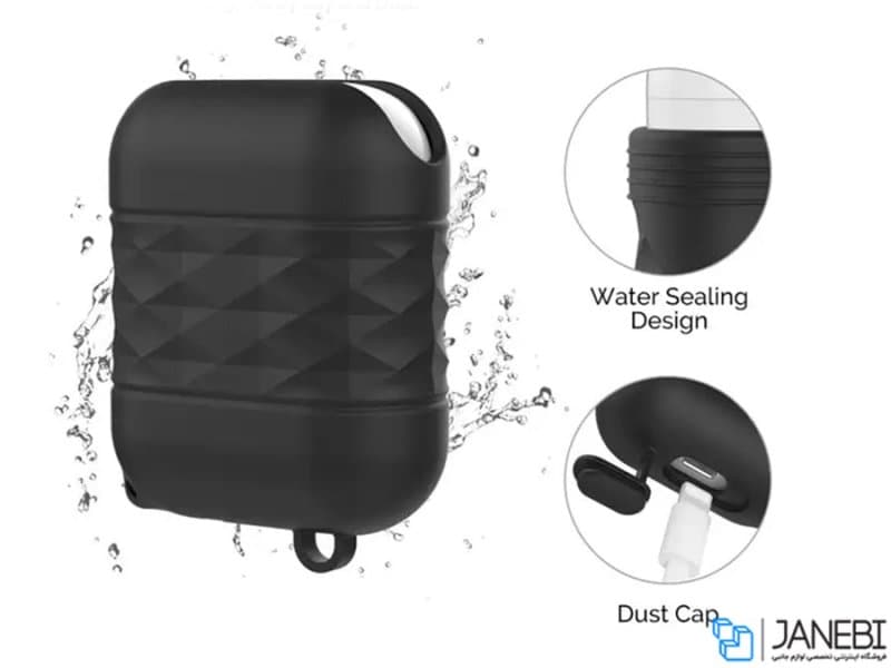 کاور محافظ قلاب دار ایرپاد 1 و 2 آها استایل AHA Style PT79 Case Airpods 2/1 — تصویر ۷