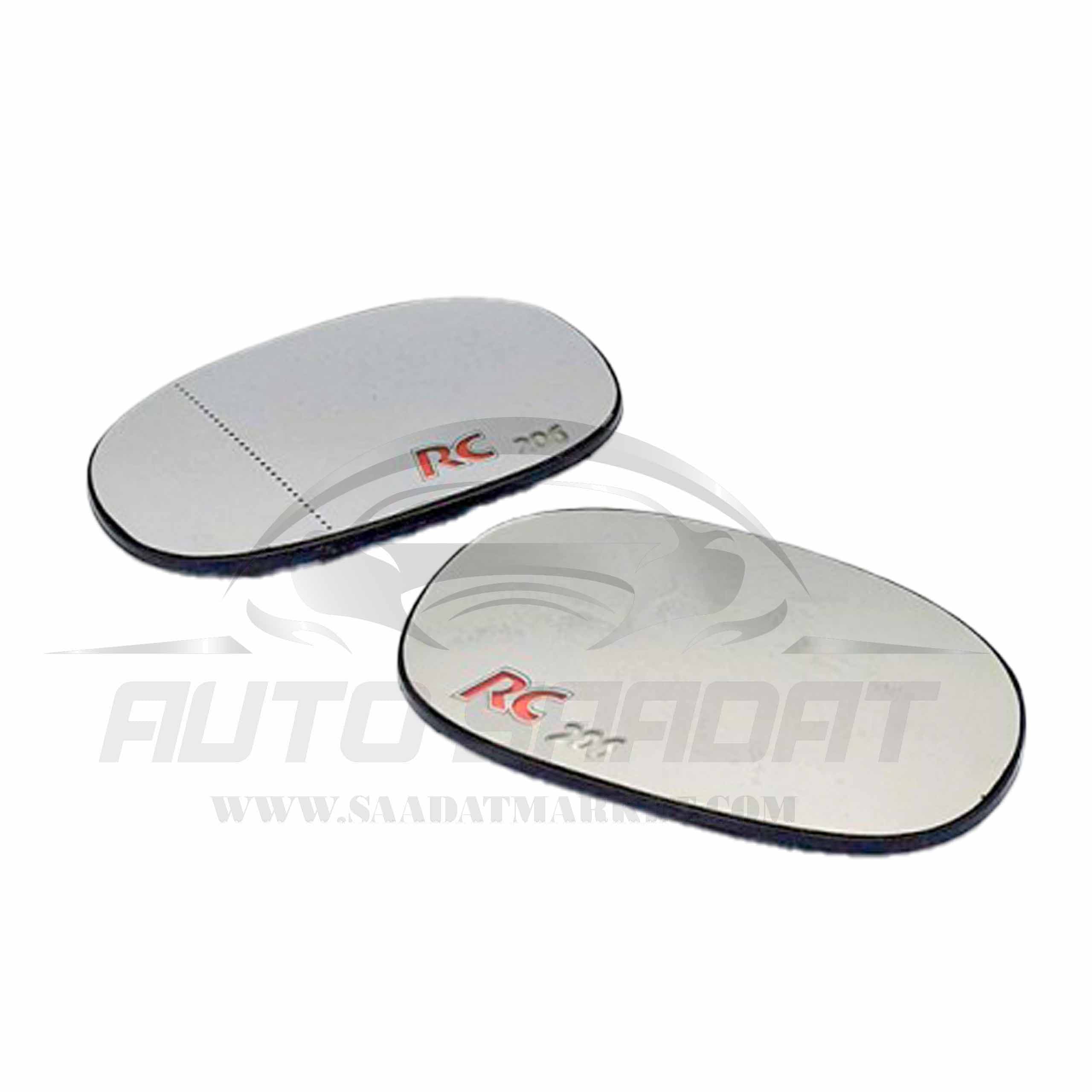 شیشه آینه 206 طرح RC