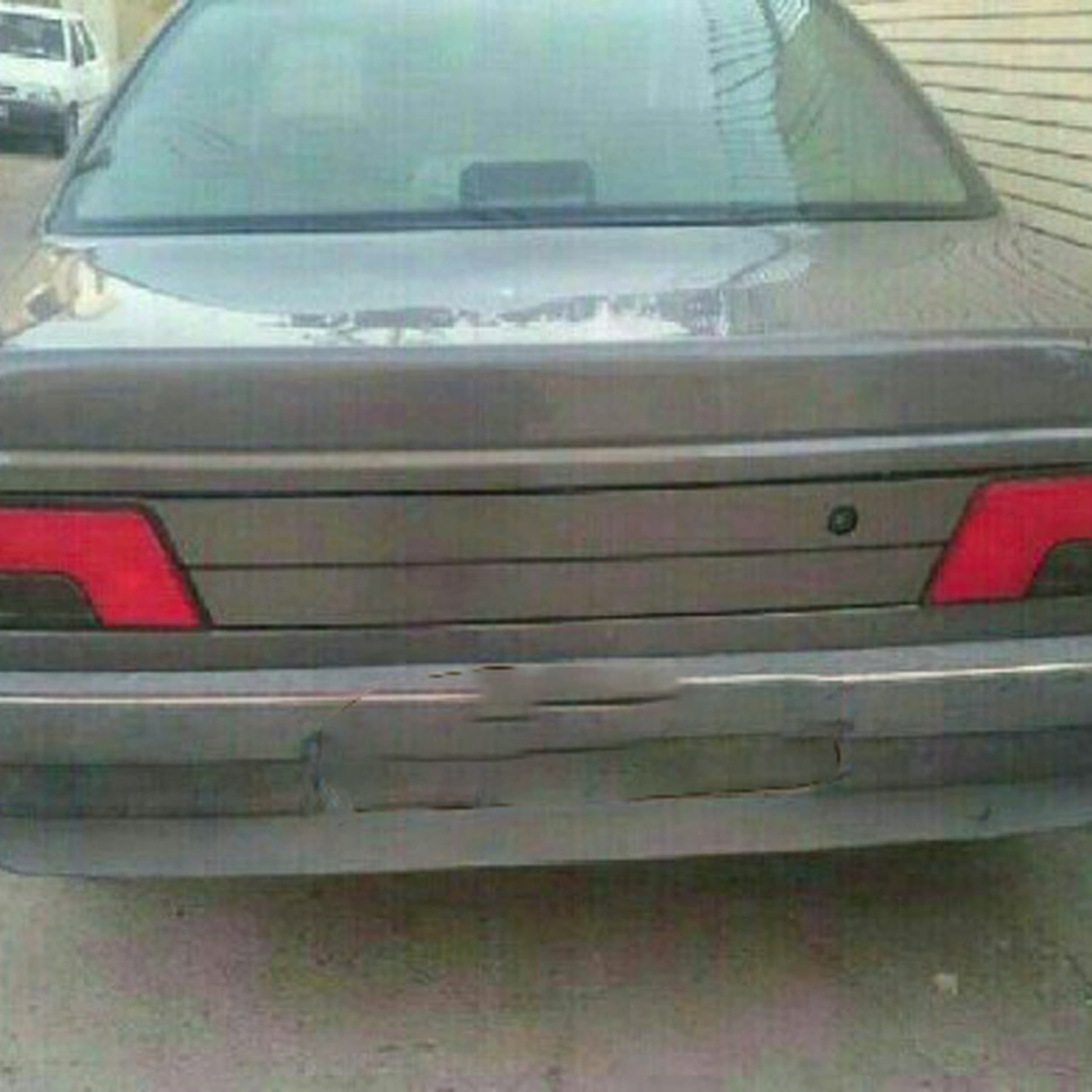 پلیت عقب پژو RD طرح پژو 405 — تصویر ۳