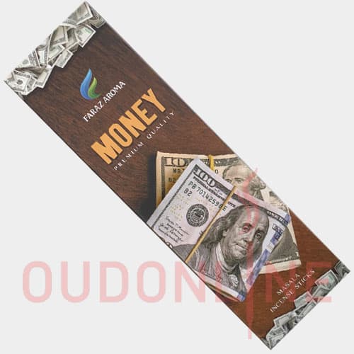 عود خوشبو کننده شاخه ای فراز آروما Faraz Aroma مدل مانی ( ثروت ) Money — تصویر ۲