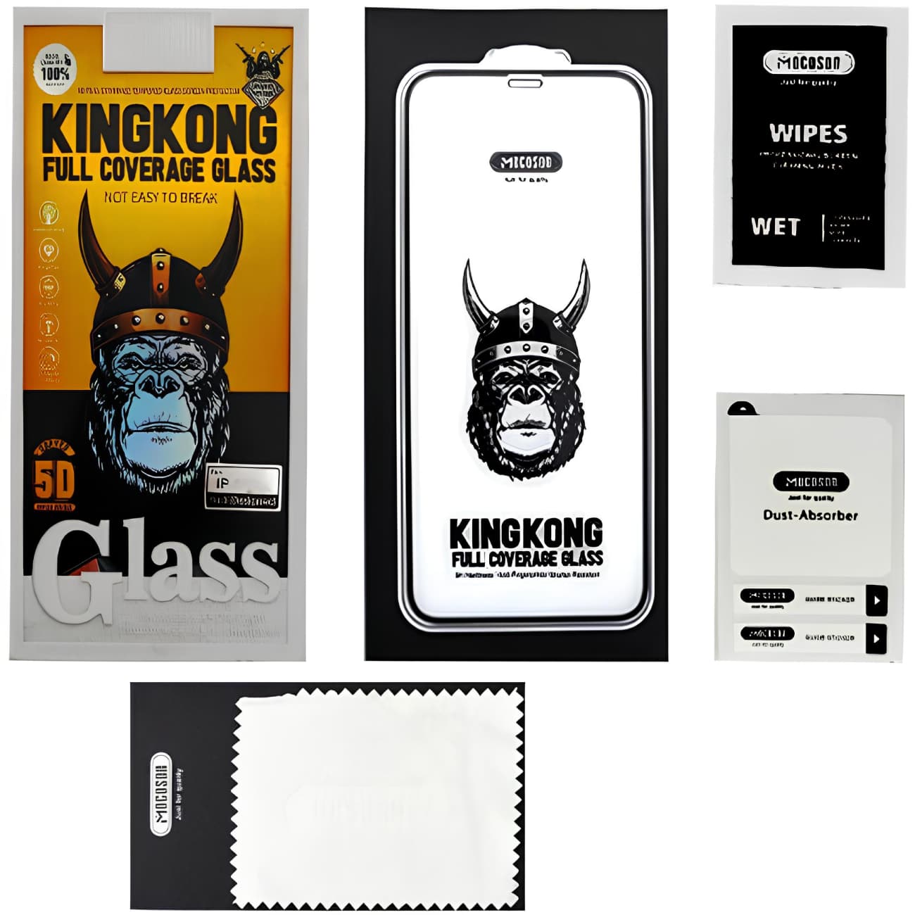 گلس آیفون 17 پرو موکوسون Mocoson مدل KINGKONG — تصویر ۳