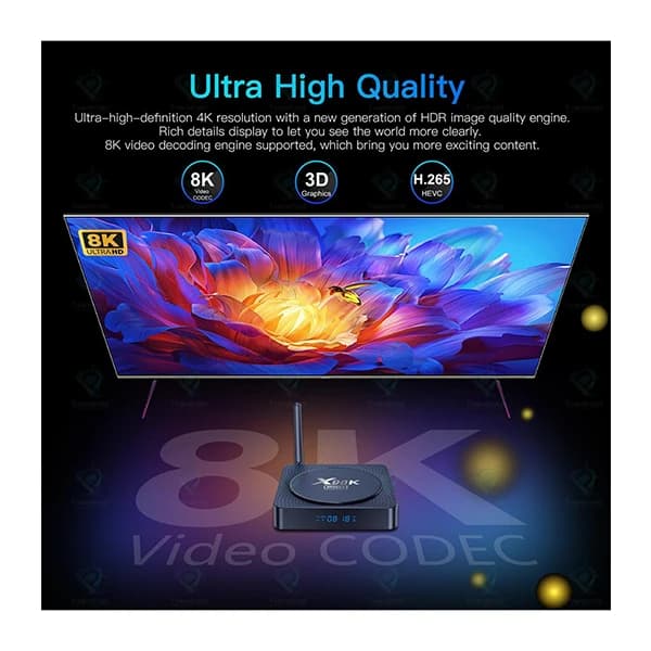 اندروید باکس X98K PRO 4GB 32GB + هدیه ویژه — تصویر ۴
