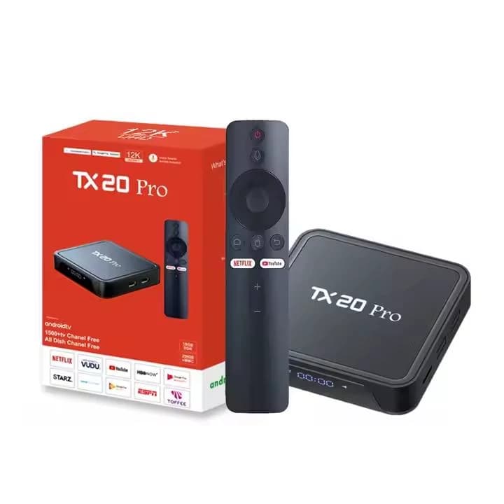 اندروید باکس TX20 PRO + هدیه ویژه
