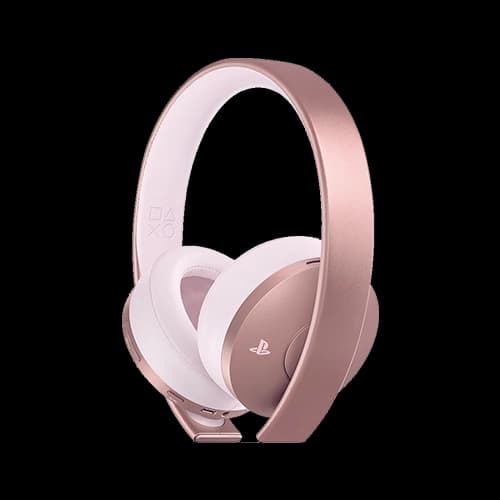 هدست PlayStation Gold Wireless Headset – Rose Gold