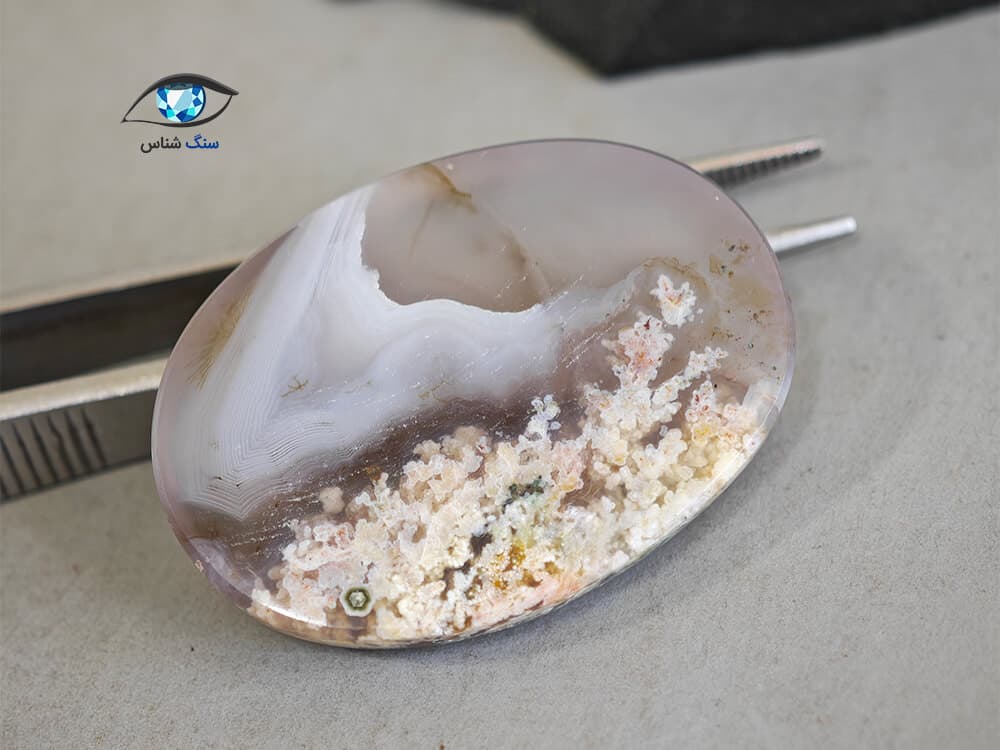 عقیق شجر بهاری درشت 12.4 گرم — تصویر ۴