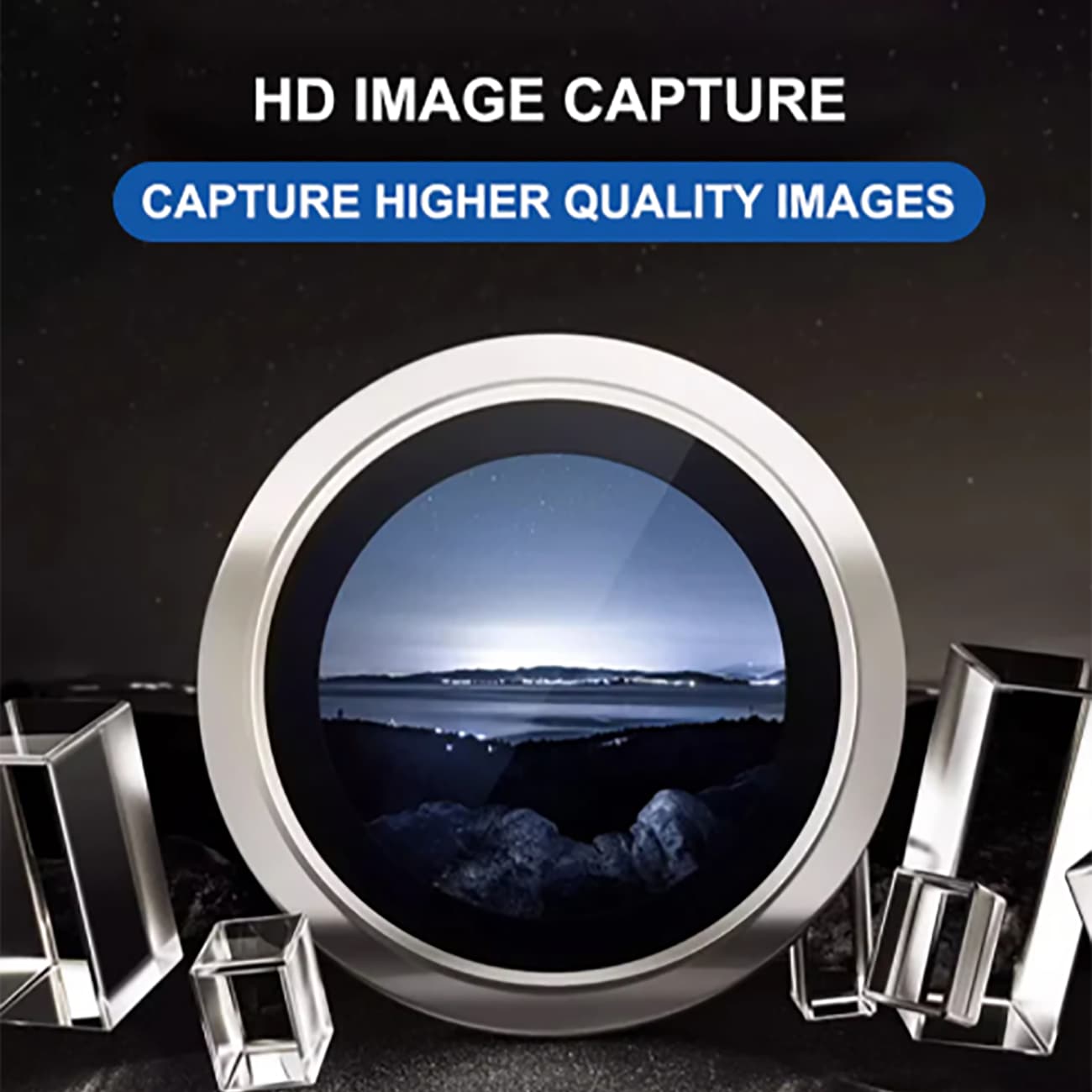 محافظ لنز دوربین آیفون 17 دور فلزی لیتو Lito Titanium AR — تصویر ۲