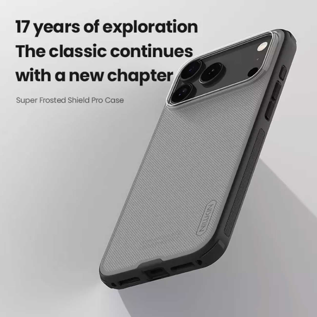 قاب گوشی آیفون 17 پرو نیلکین Nillkin Super Frosted Shield Pro — تصویر ۶