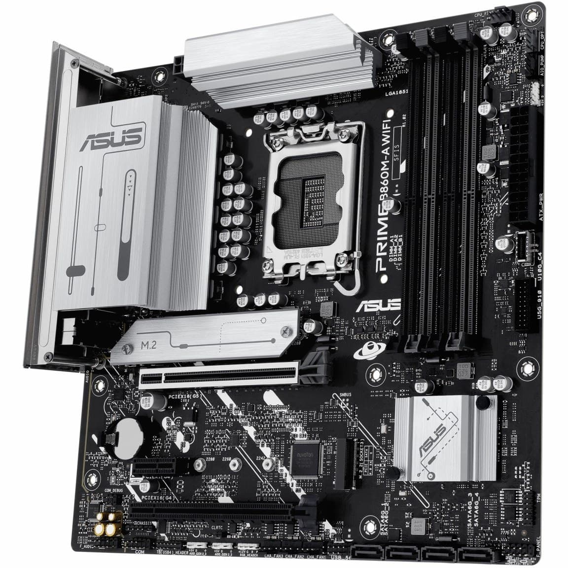 مادربرد ایسوس مدل ASUS PRIME B860M-A WiFi DDR5 — تصویر ۳