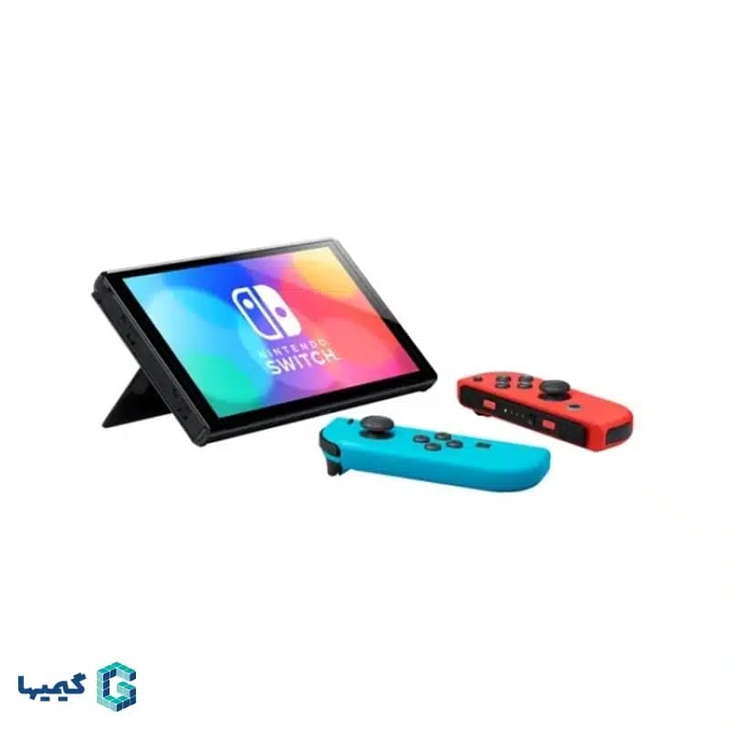 کنسول دستی نینتندو ( Switch OLED Neon) — تصویر ۳