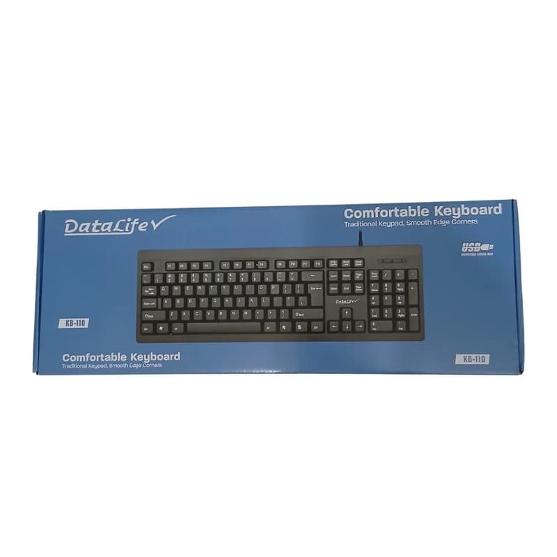 کیبورد سیمی دیتالایف مدل DataLife KB-110 — تصویر ۲